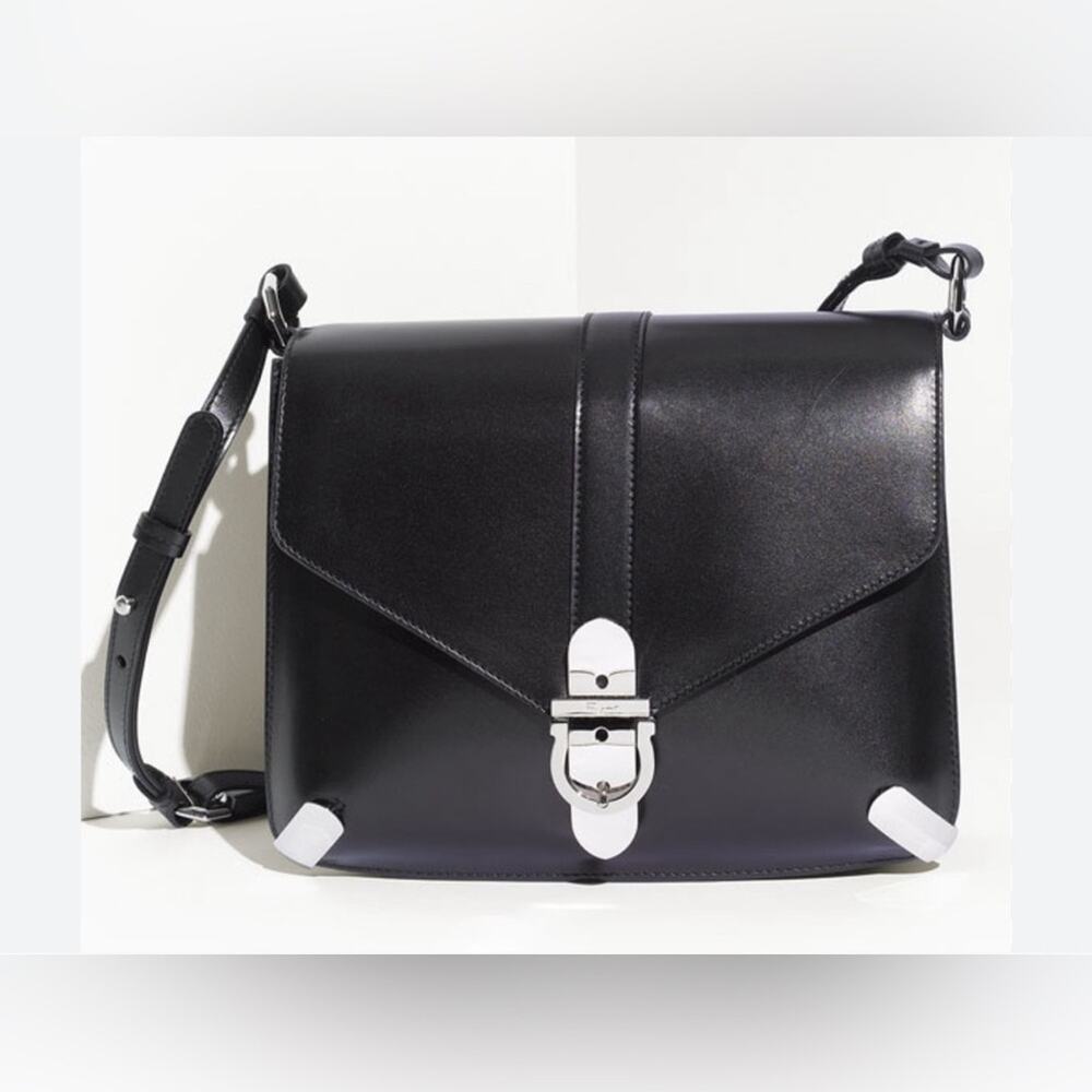 Salvatore Ferragamo Black Shoulder Bag